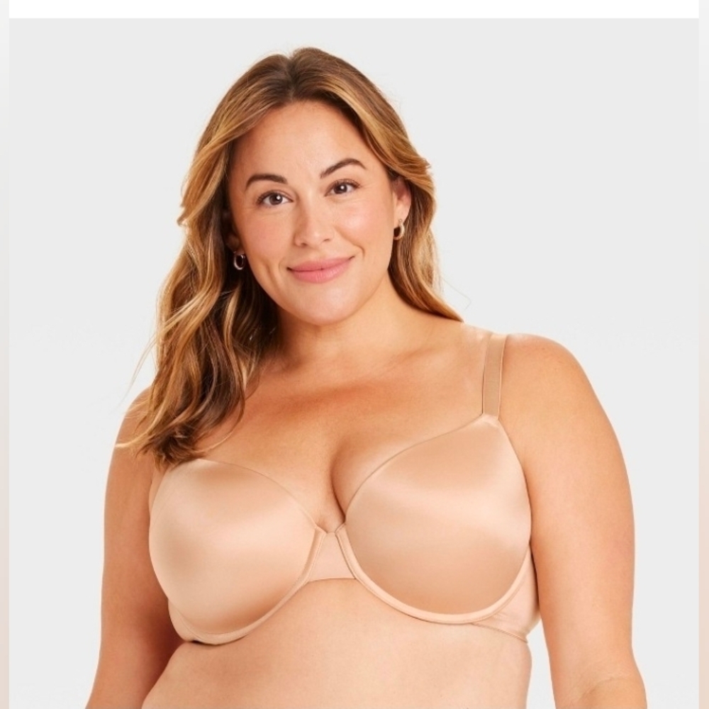 Auden Women's Demi T-Shirt Push-Up Bra Size 38DD